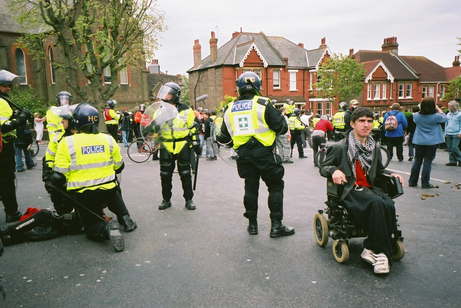  Anti-military industry march,Brighton,UK, 2007. 