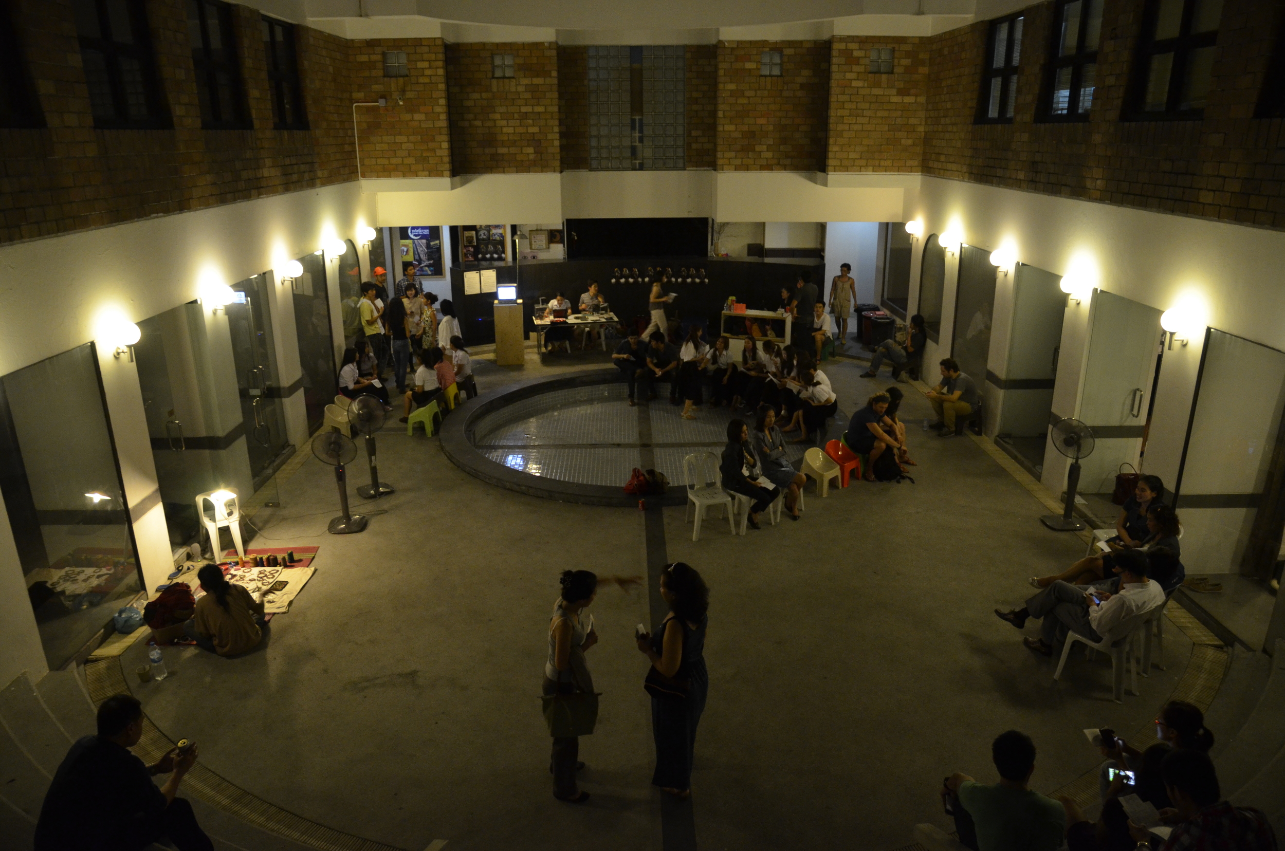   B-Floor Theater  (Theater/Community Space), Bangkok     B-Floor  is Thailand's vanguard physical 
theatre company. For over 10 years, B-Floor has been at the forefront of
 creating highly visual theatre combining movement and multimedia 
elements, 