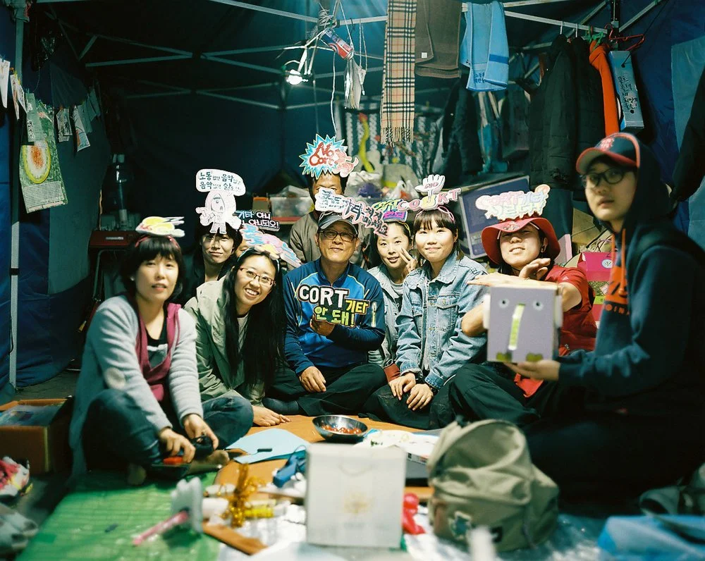  Anti-Cort Protest Camp,Korea 