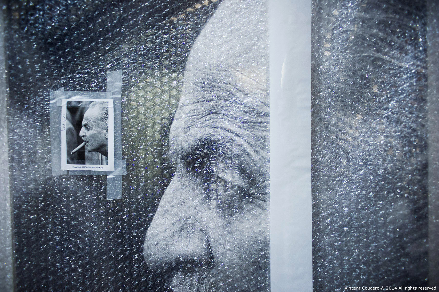  Darryl F. Zanuck&nbsp;  Exposition sur le travail du photographe Henri Dauman Palais d'Iéna,&nbsp;Paris, 2014.   www.manhattan-darkroom.com  
