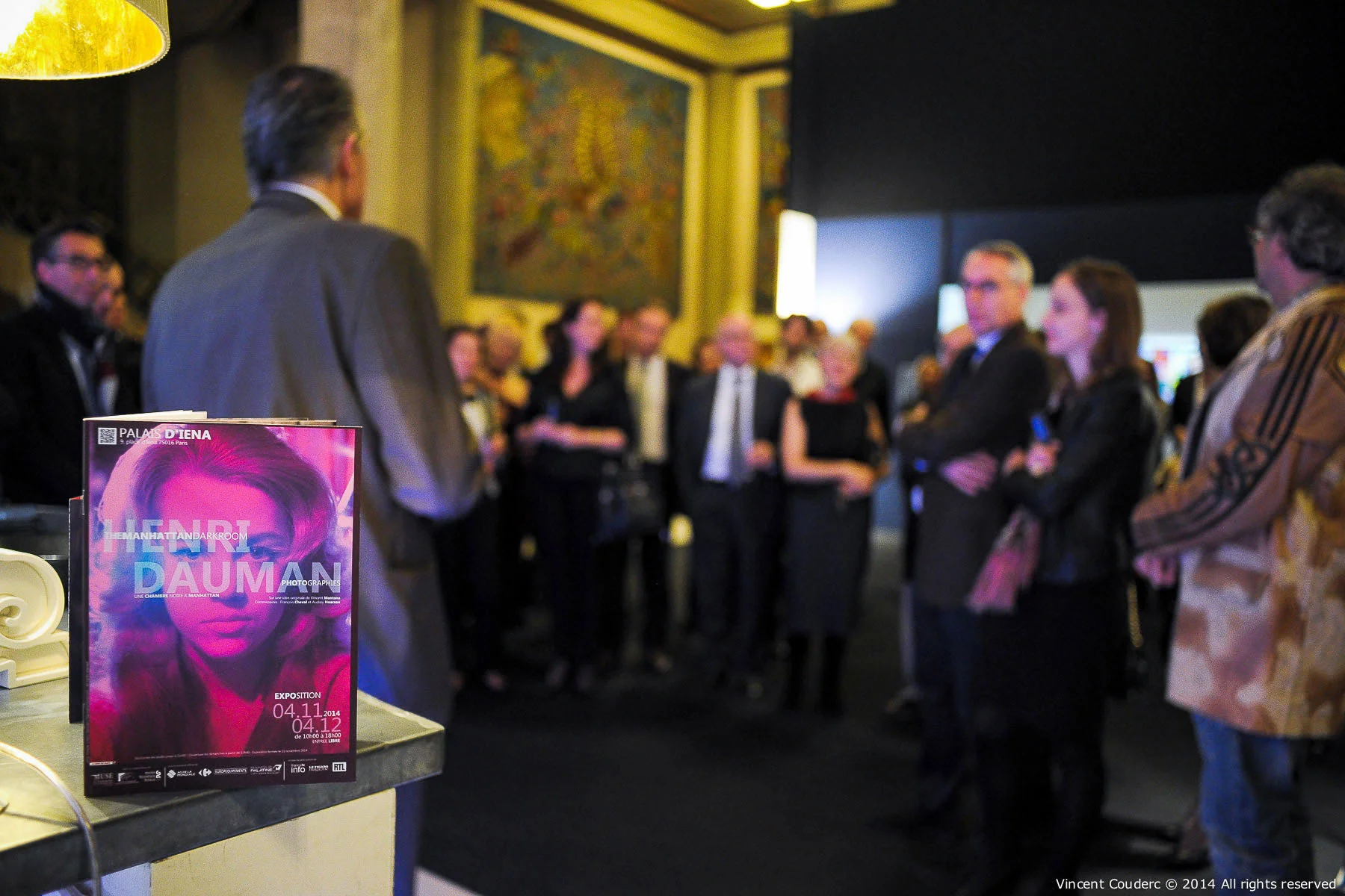 Exposition sur le travail du photographe Henri Dauman Palais d'Iéna, Paris, 2014. www.manhattan-darkroom.com