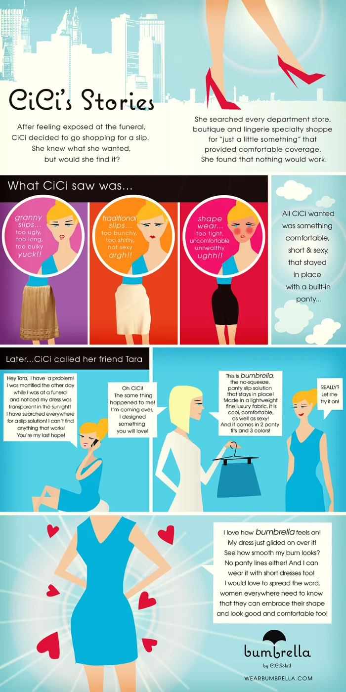 CiCi’s Stories: Introducing Bumbrella Comic Strip