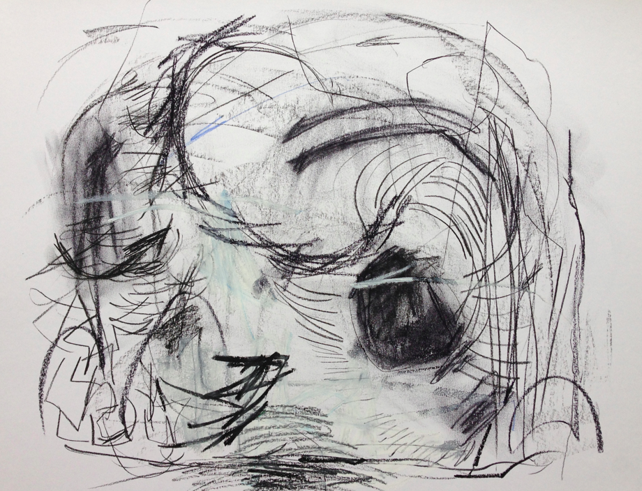 no snow yet 19 x 24 paper