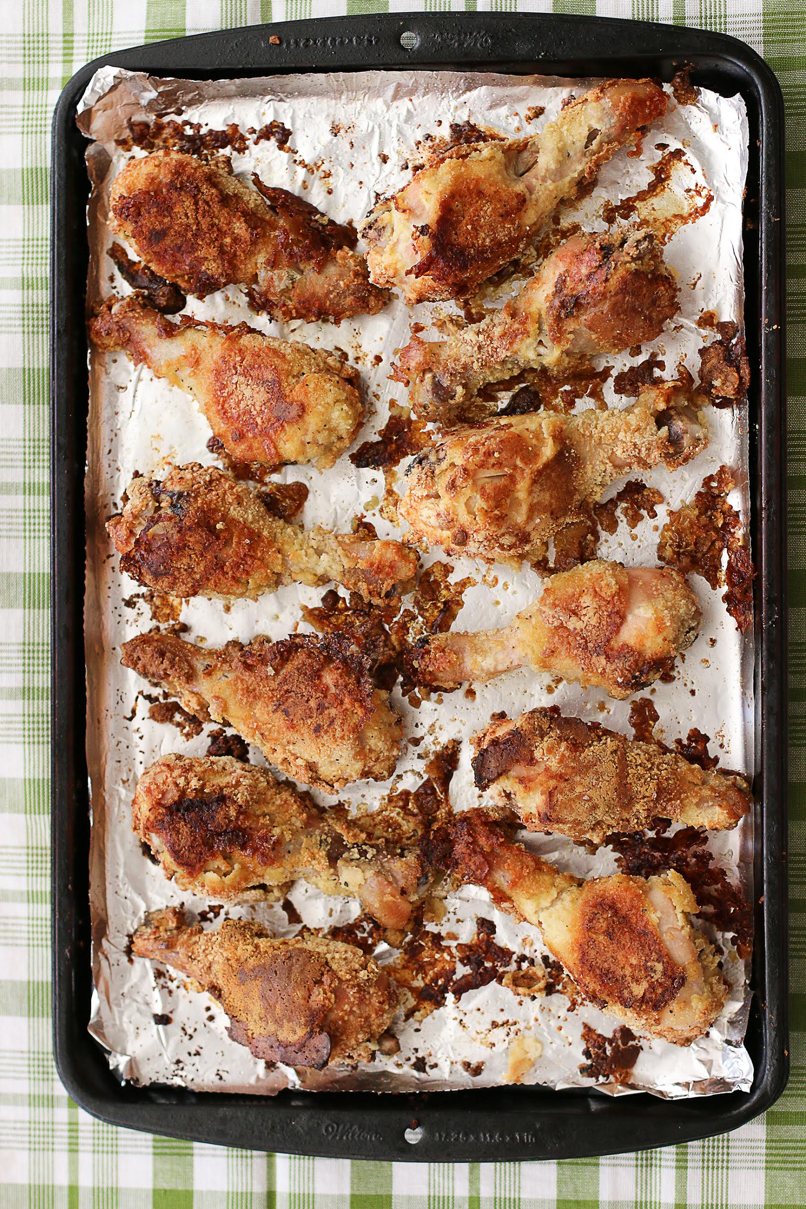 torri's "fried" chicken legs
