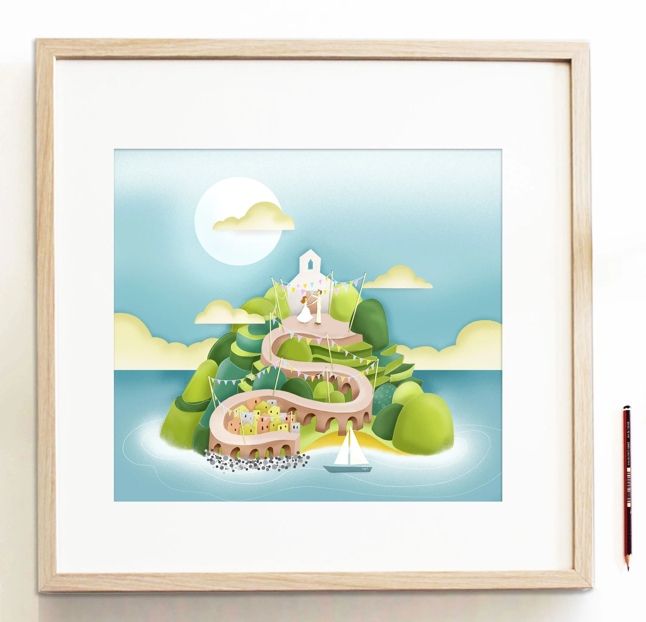 Reddin-designs-itialian-wedding-framed-illustration.jpg