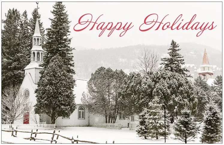 Joyeuses fêtes! Merry Christmas! Happy Holidays! Joyeux Noël!