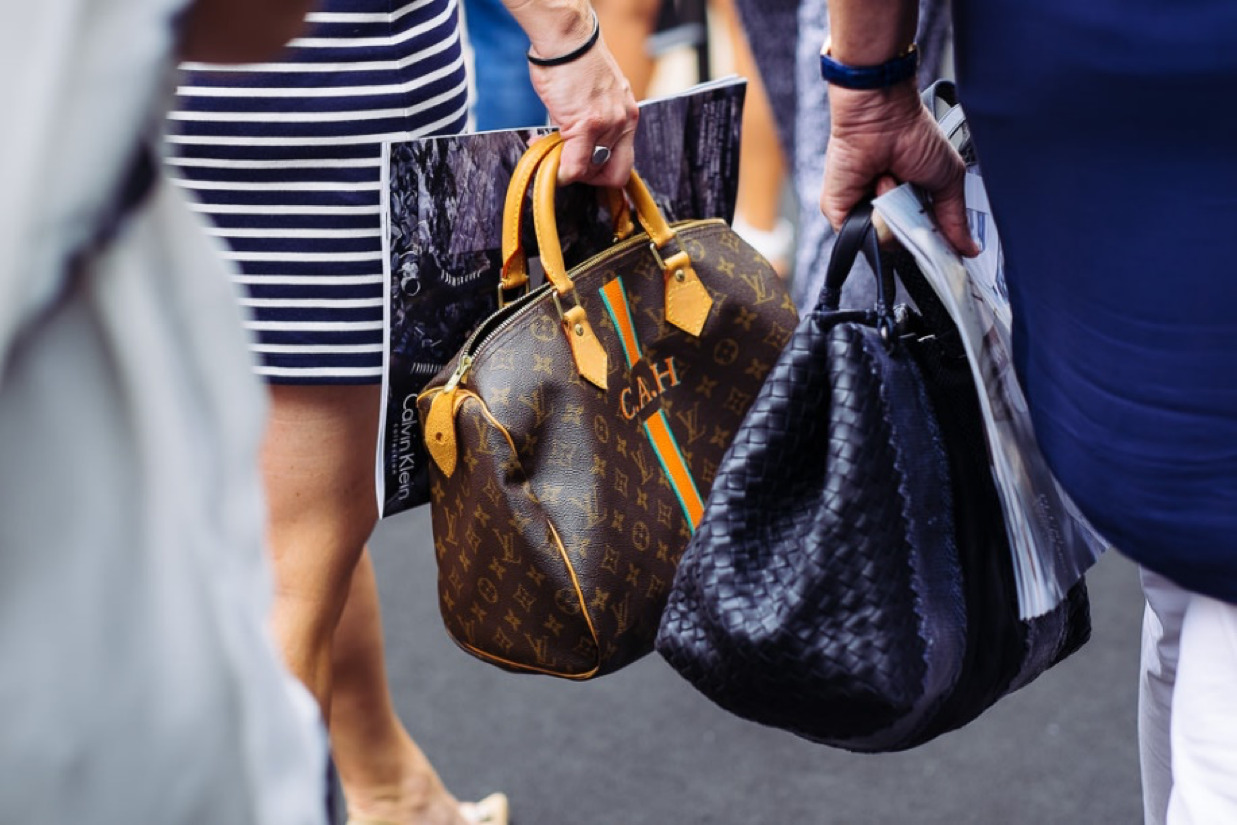 customized Louis Vuitton handbag source: StyleHunter