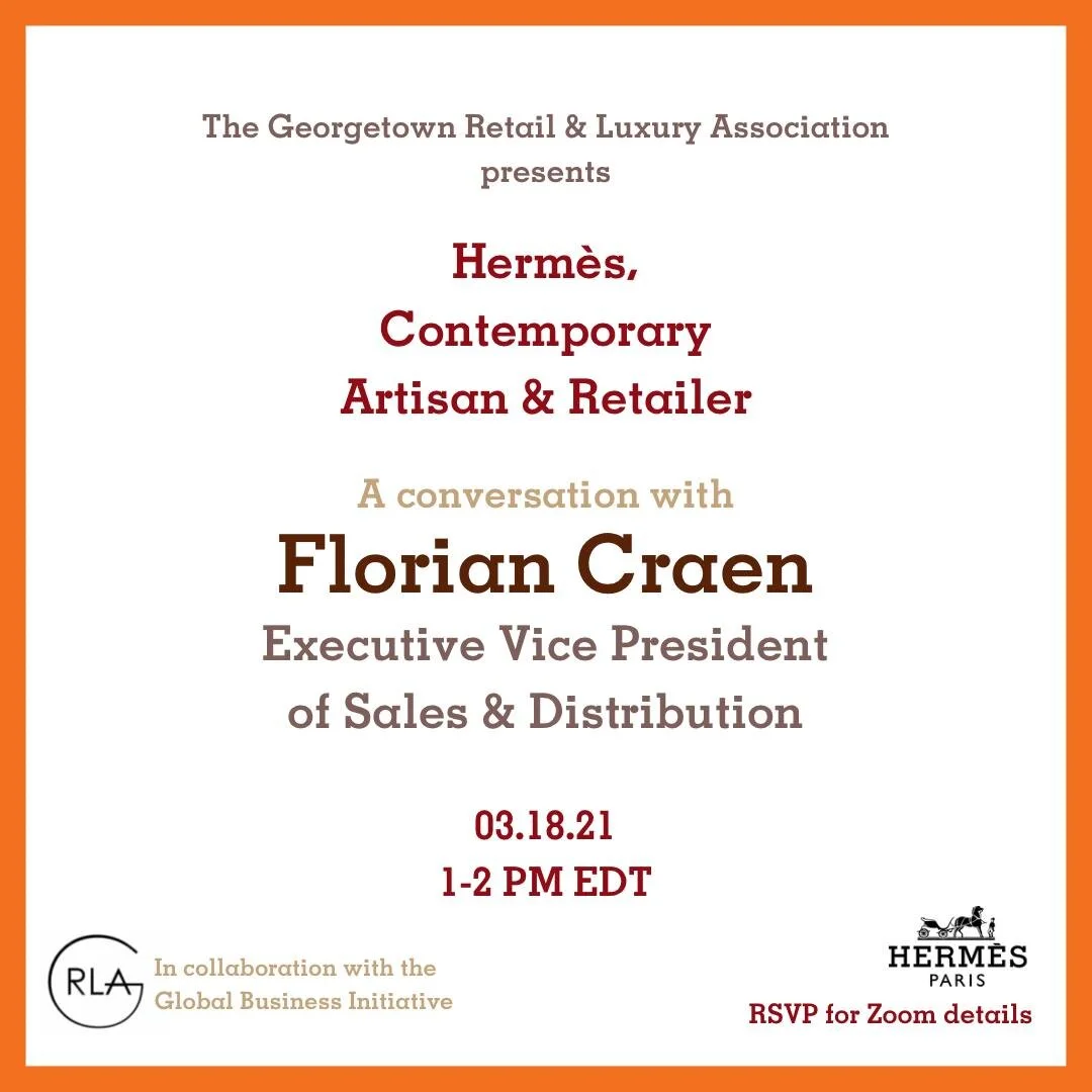 March 18th, 2021 | Florian Craen, Executive VP Sales and Distributions Hermès
