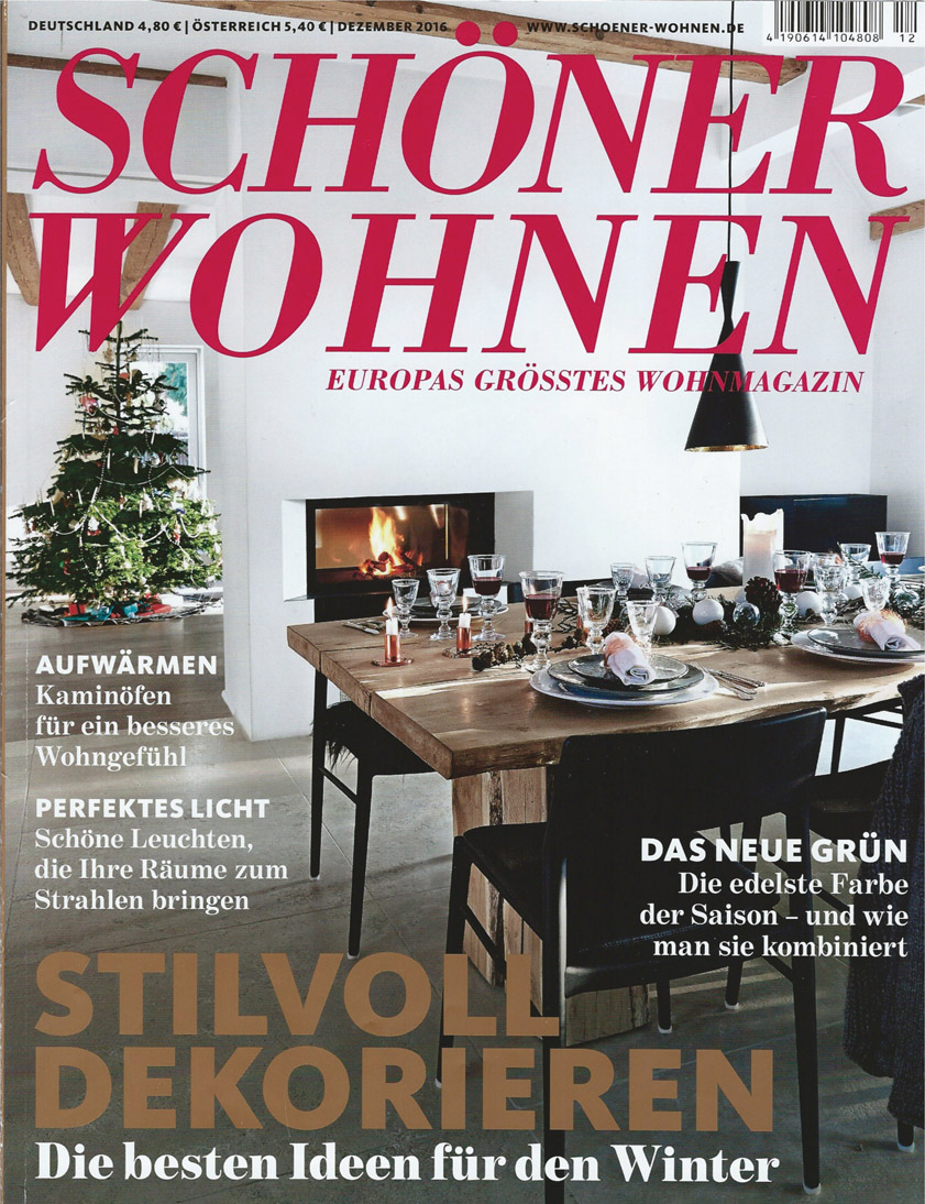   SCHÖNER WOHNEN  Dezember 2016 