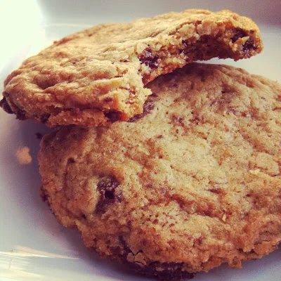 Coconut Oil Chocolate Chip Cookies