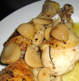 chicken with 40 cloves