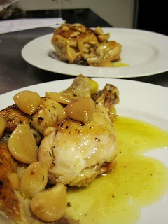 chicken with 40 cloves of garlic