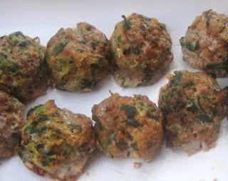 Spinach and Pumpkin Meatballs