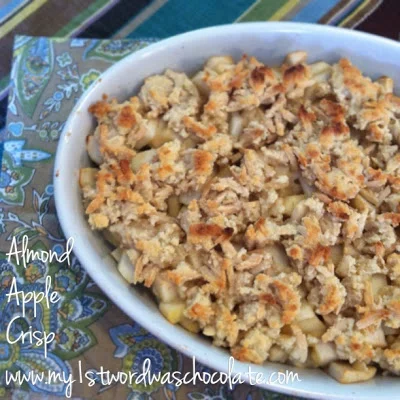 almond apple crisp