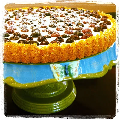 Blueberry Lemon Cheesecake Tart