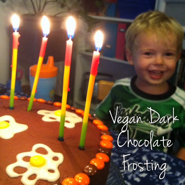 vegan chocolate frosting