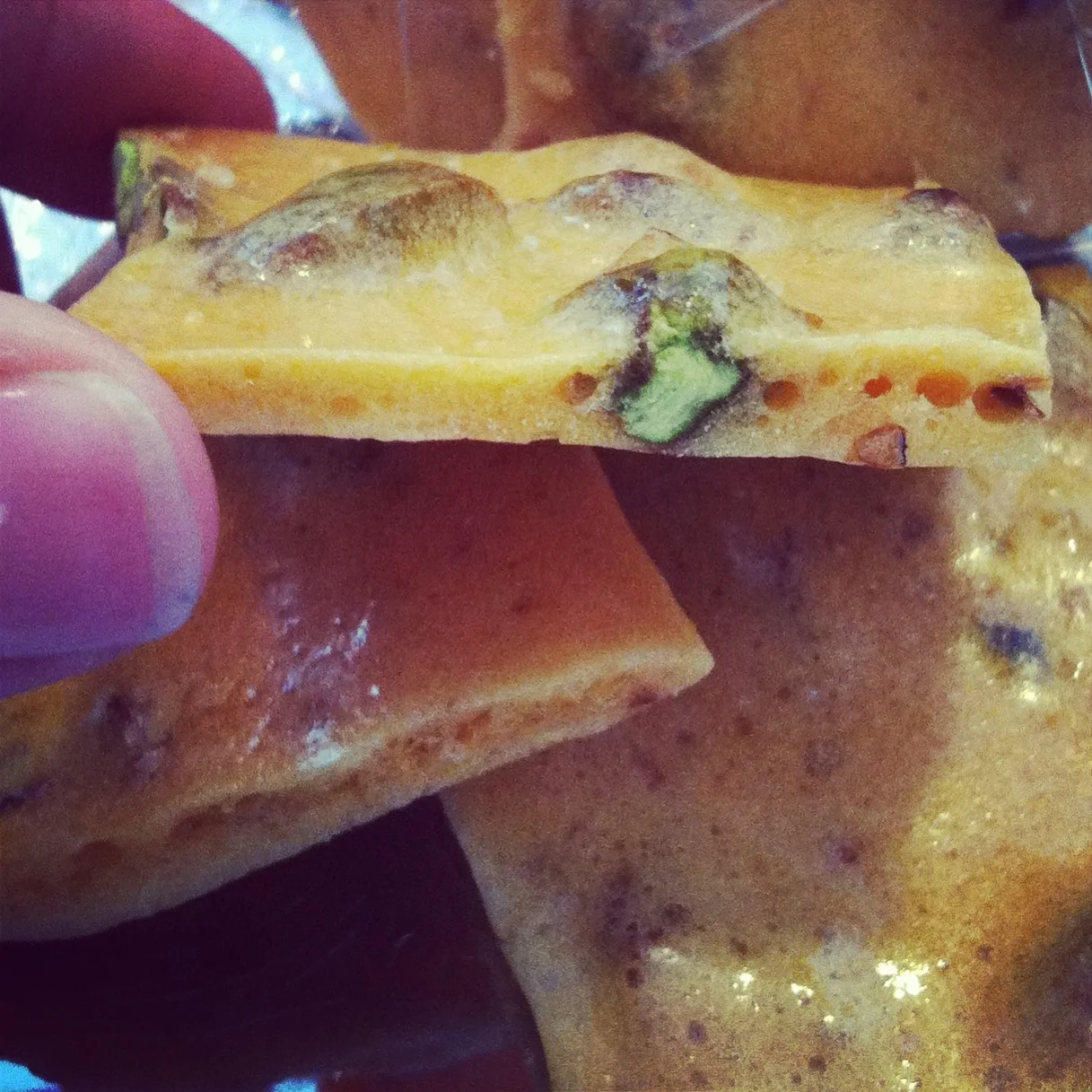 pistachio brittle