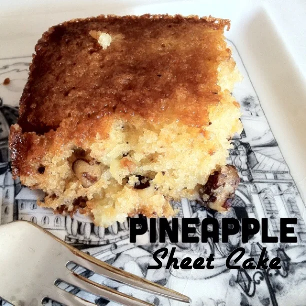 pineapple sheet cake
