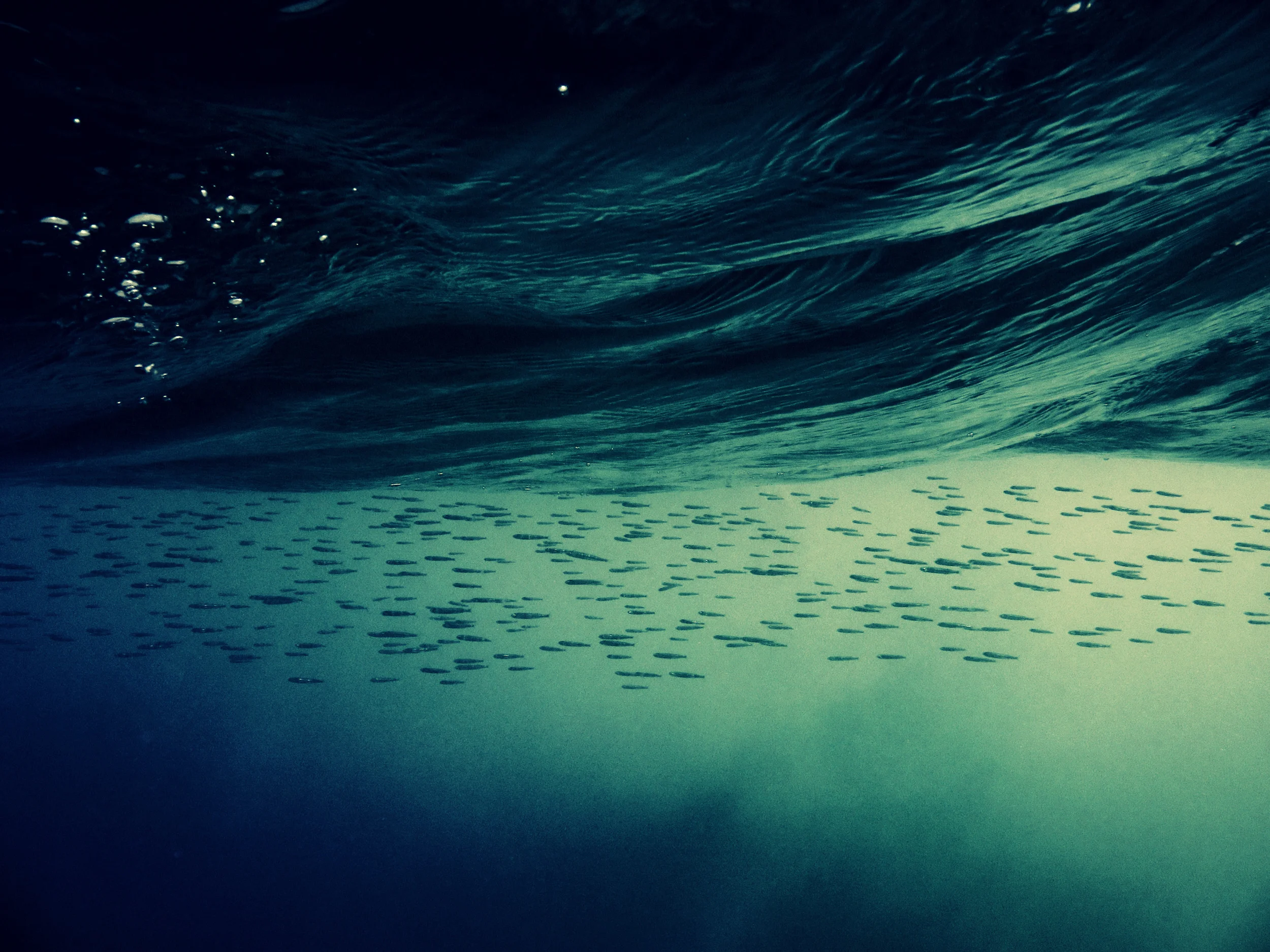 Beneath