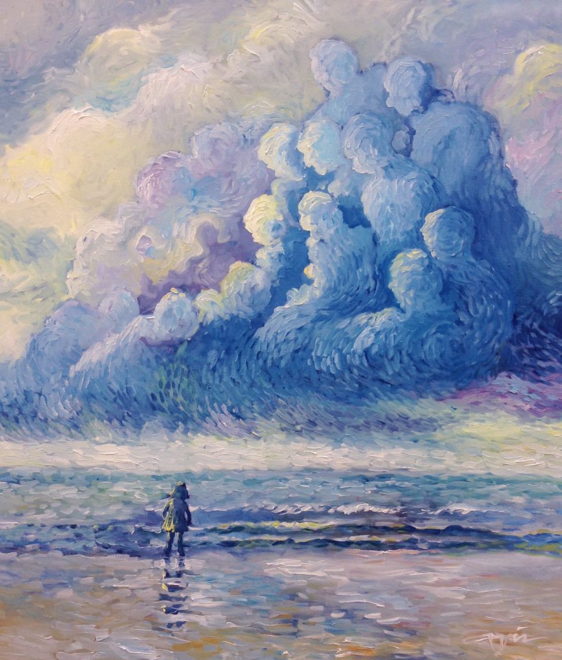 Guardians 60x70 cm Oil on Canvas