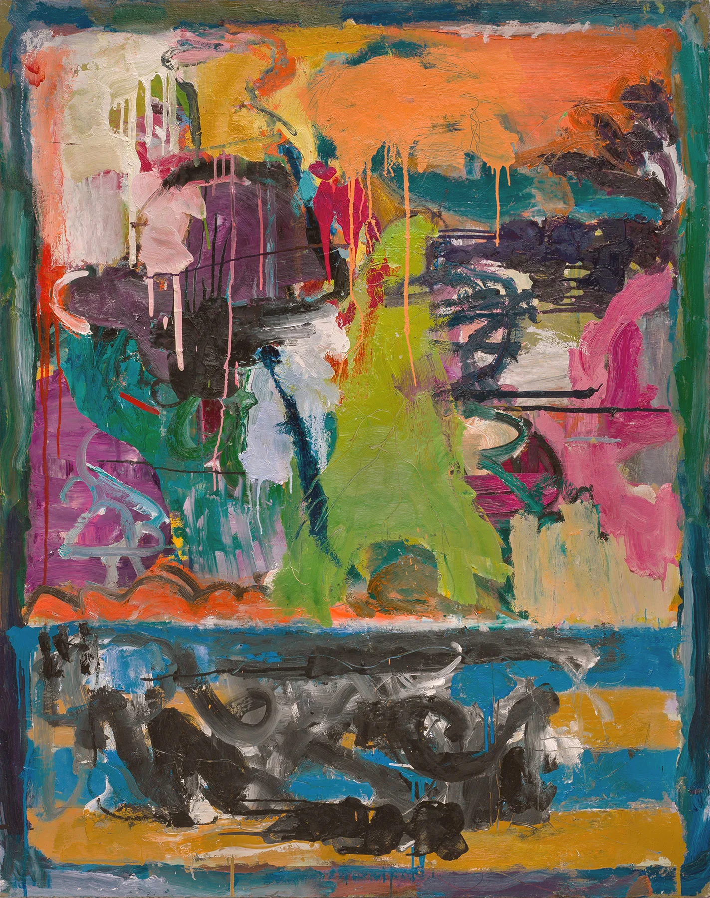 Circo III, 60 x 48 inches Oil on Canvas