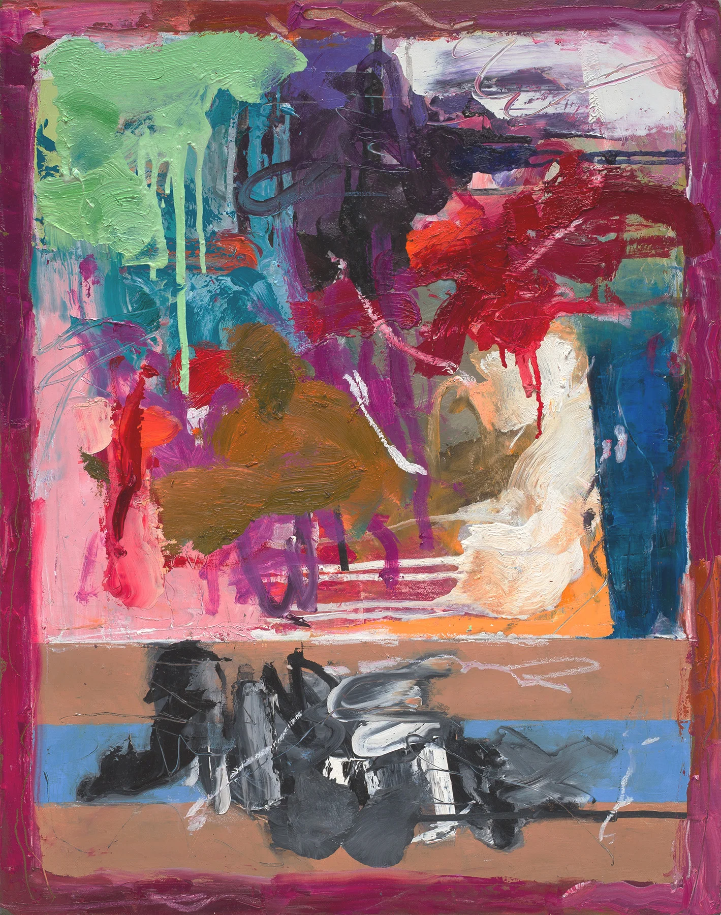 Circo VI, 30 x 24 inches Oil on Canvas