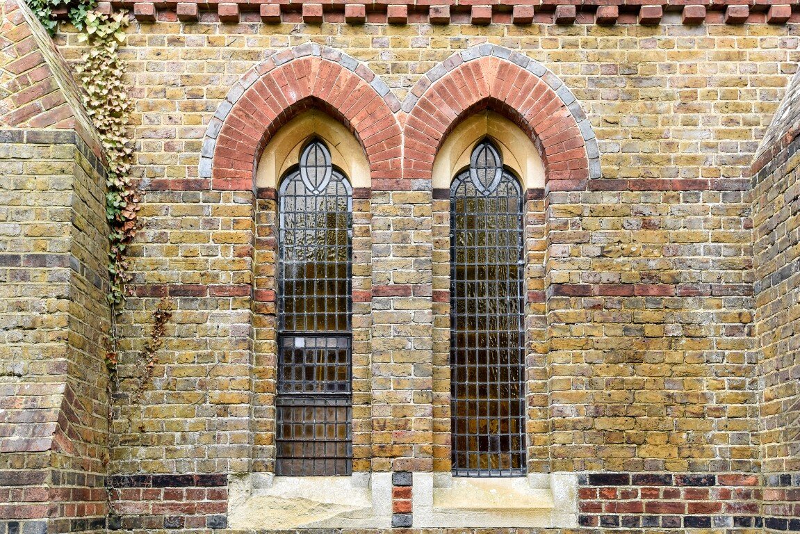 In 2013 it was listed Grade II as a Building of Historic Interest for the following principal reasons: • Architectural interest: a simple but complete chapel-of-ease in polychrome brickwork, carried through into the interior; • Fittings, fixture