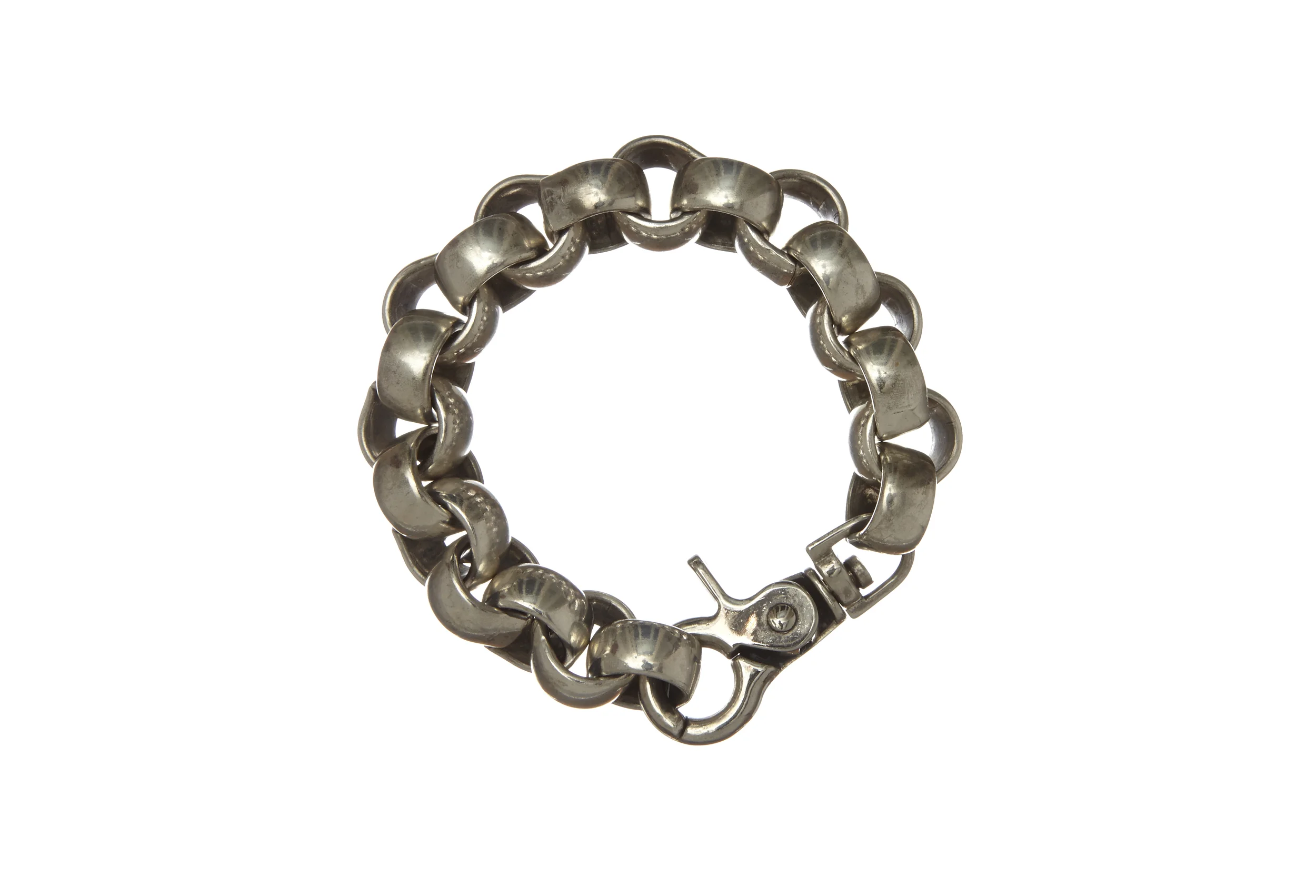 Silver Rolo chain bracelet..jpeg
