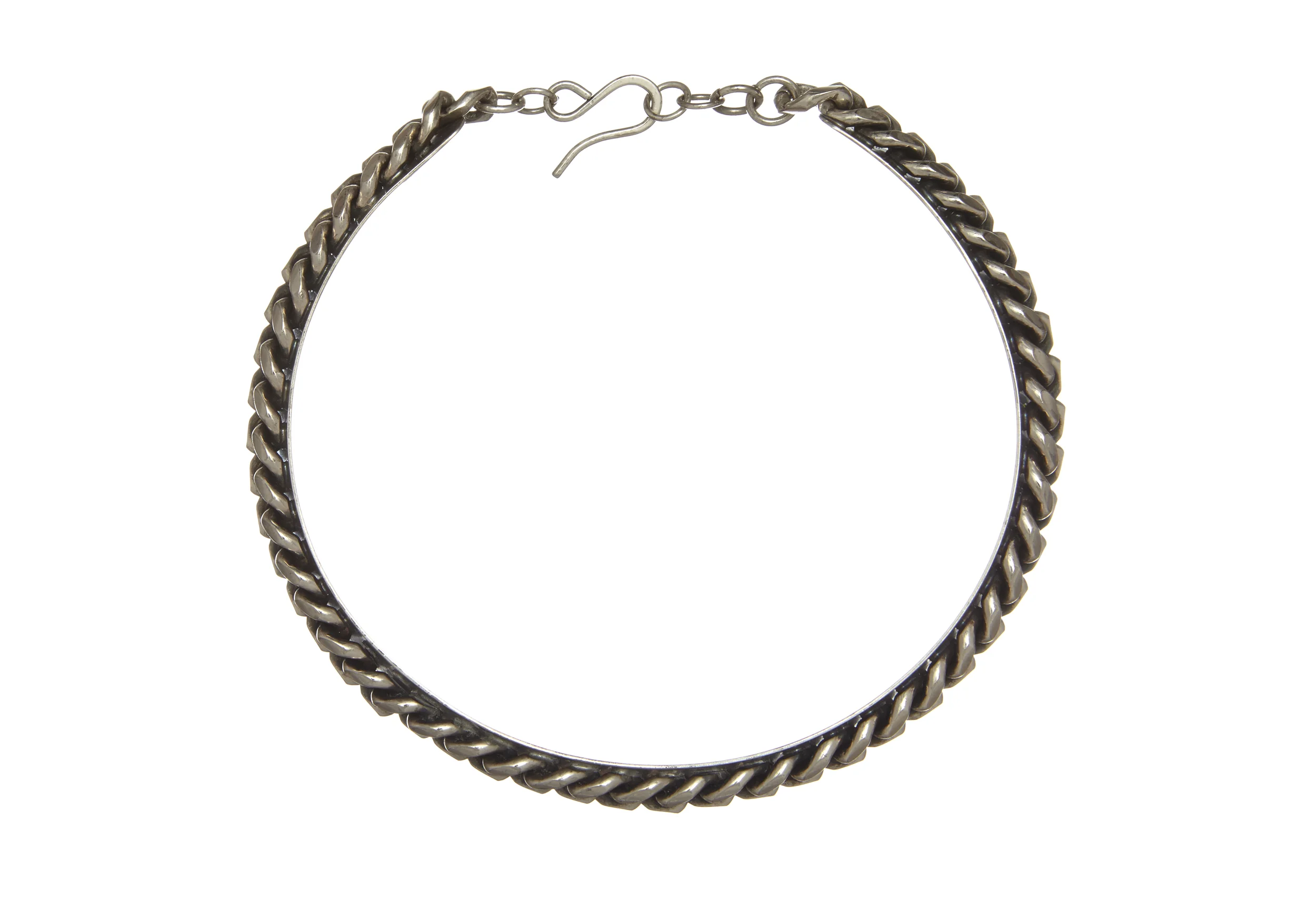 Silver Cuban link Collar.jpeg