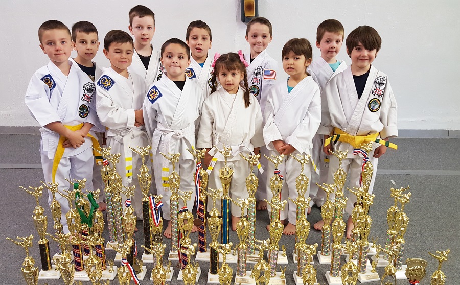 Tiny Tots Class: Marley Free, Isaiah Browning, Nathaniel Pino, Zeke Martinez, Colton Malcom, Isabella Carrillo, Cassius Martinez, Adalyn Baca, Damien Jacobs, Jacob Garcia