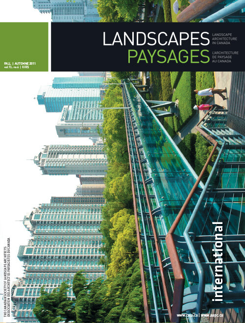 Publications Landinc, Master Of Landscape Architecture In Canada