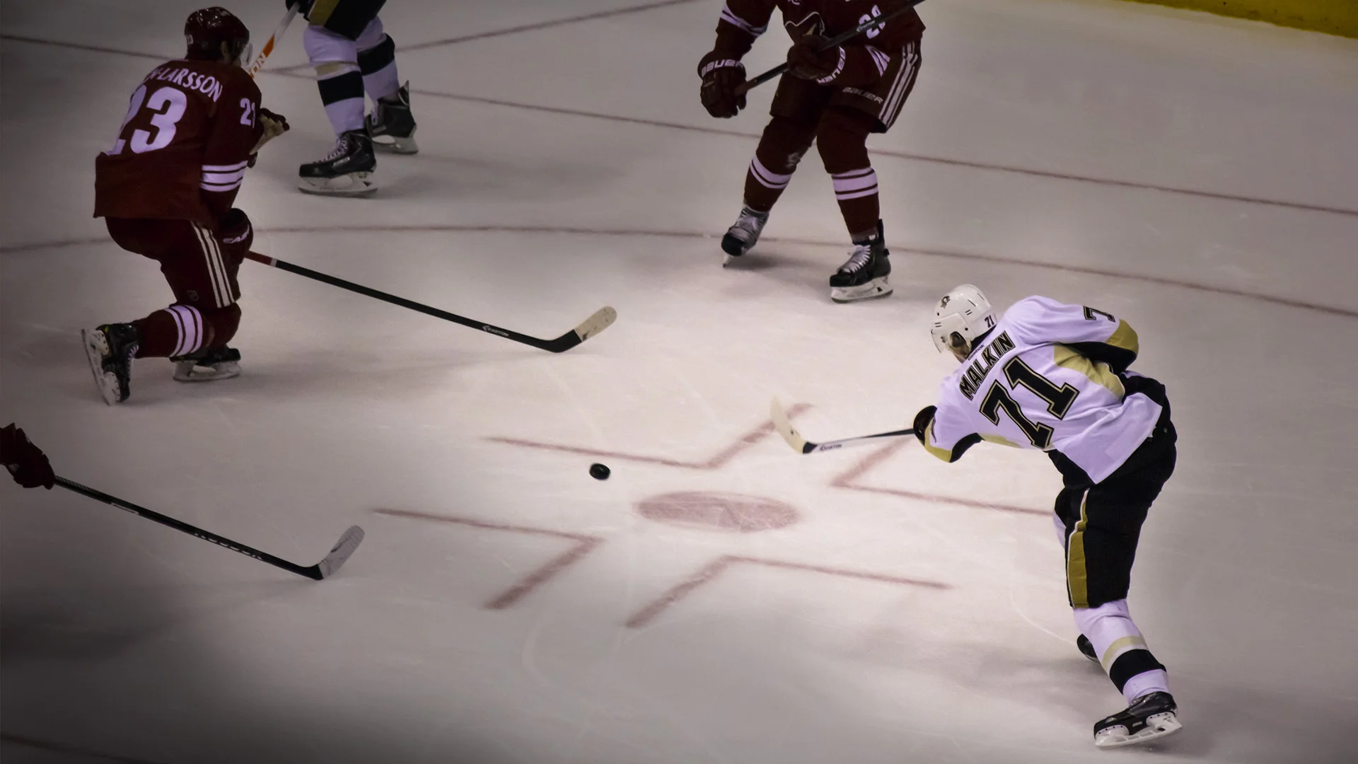 Malkin, with the shot... #52
