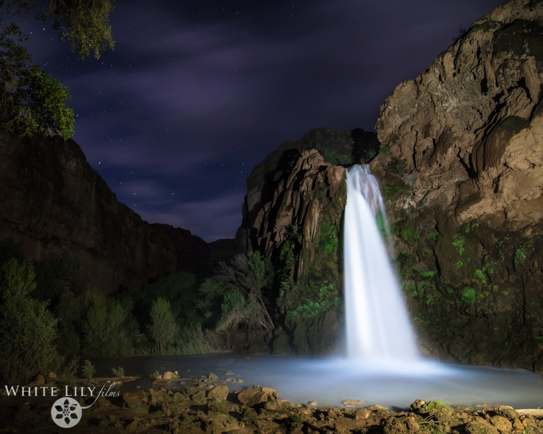 #144 - Havasu Falls, Night.