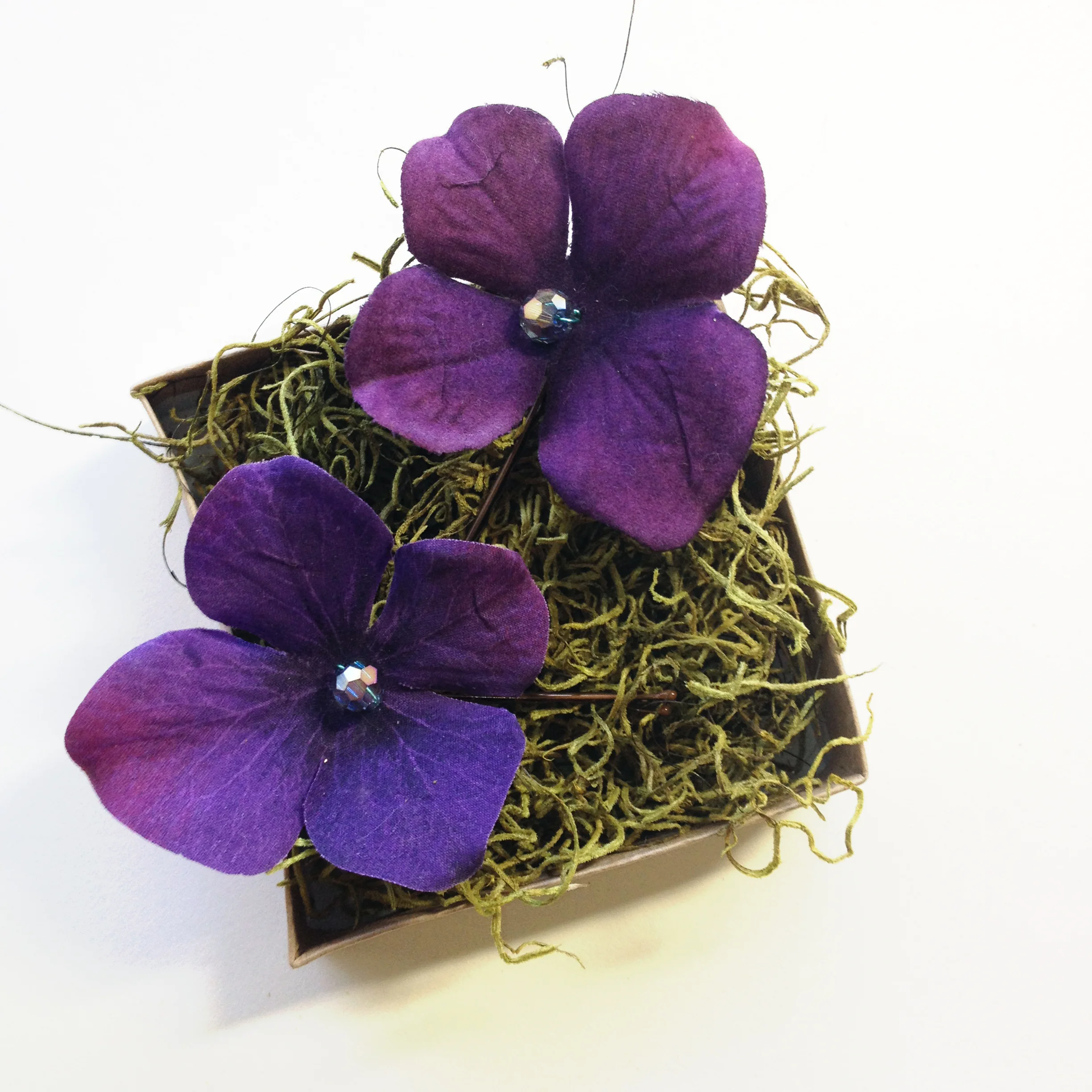Purple Hydrangea Bobbies