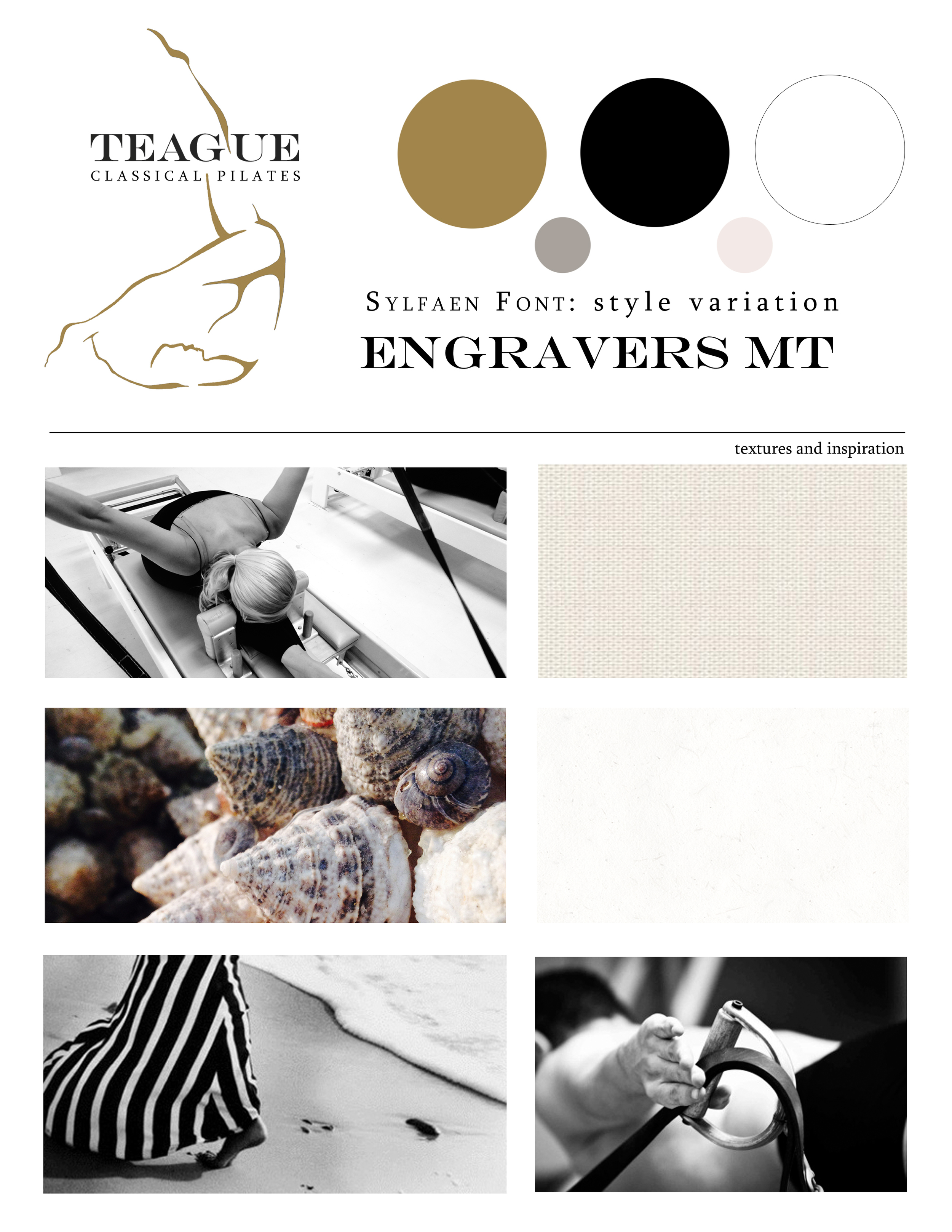 New Branding for Teague Pilates Studio