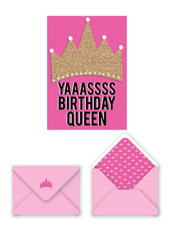 Yass Queen Birthday Card