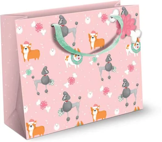 Holiday Pups Gift Bag
