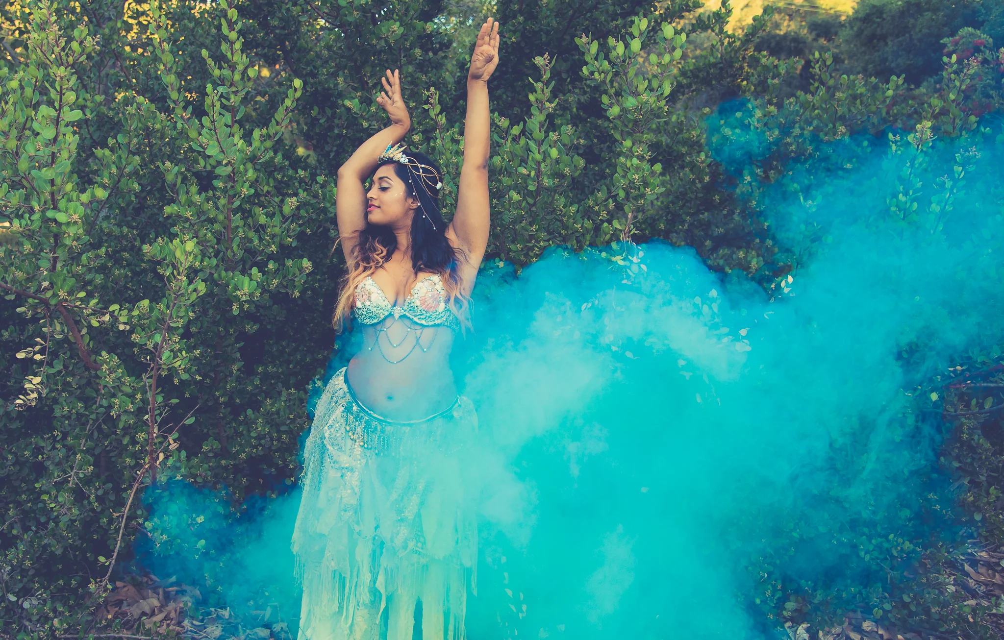 Mermaid Costume and Crown