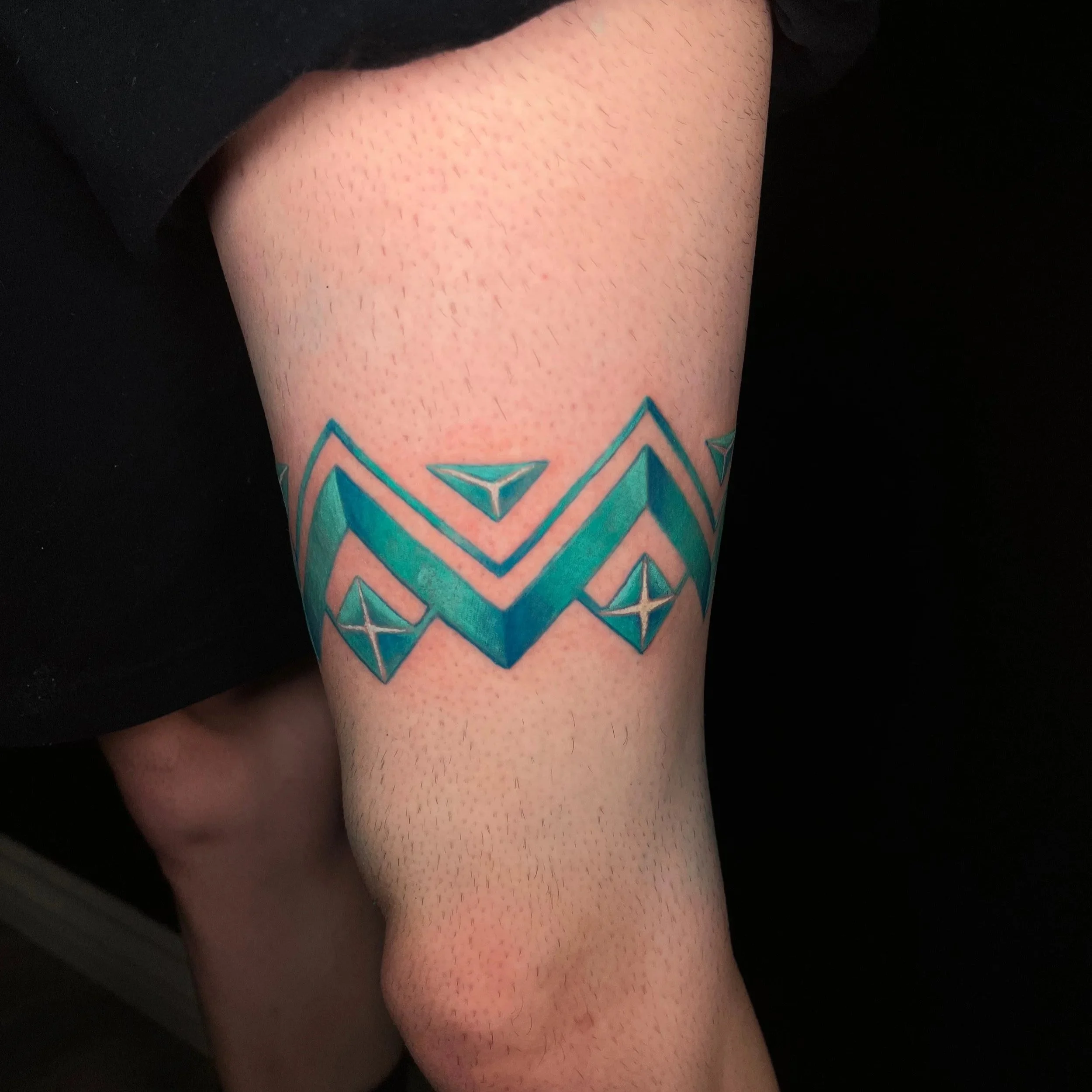 Michael Leg Band Tattoo