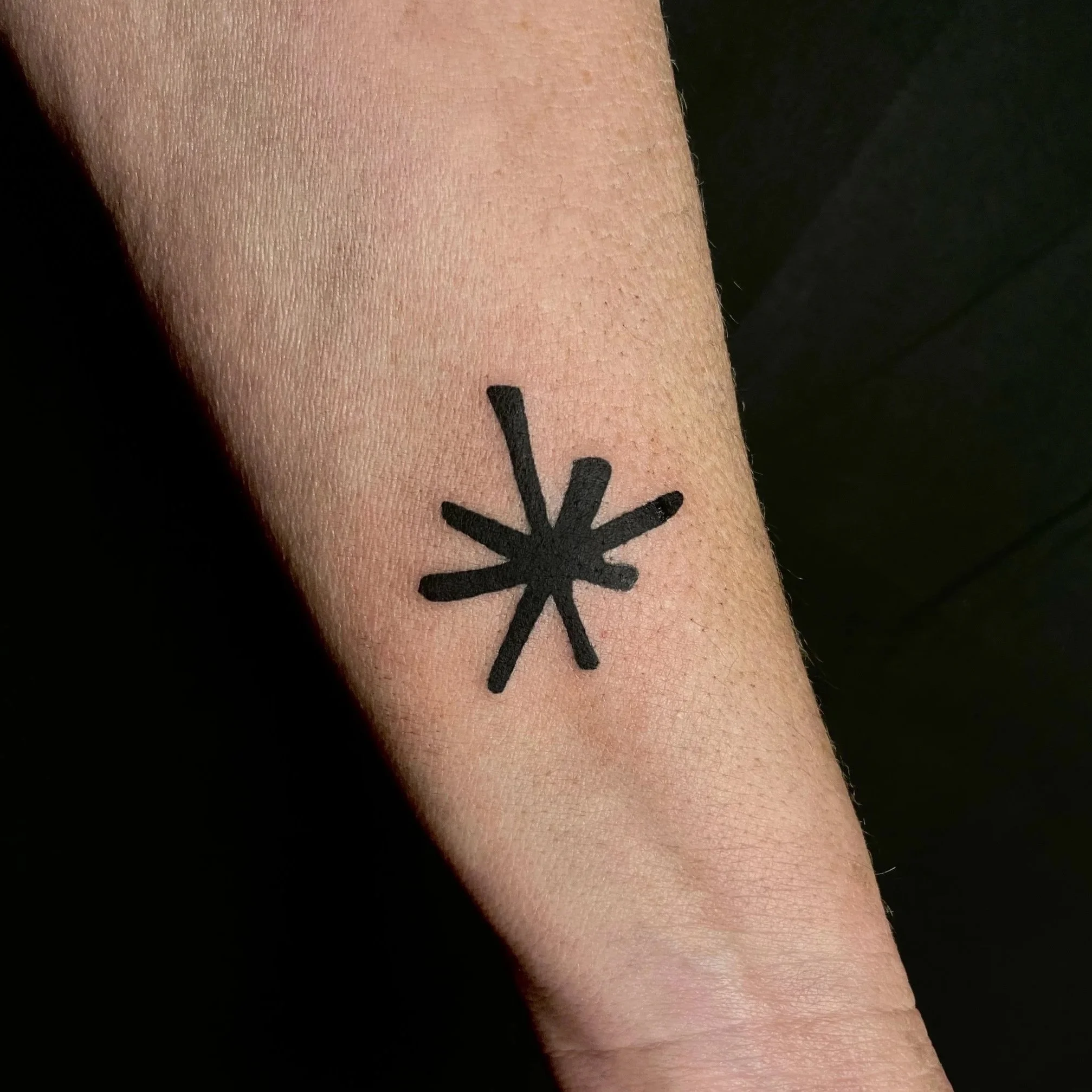 Dianne Asterisk Tattoo