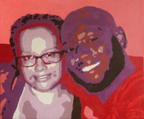 Vanessa & Andre 24" X 26