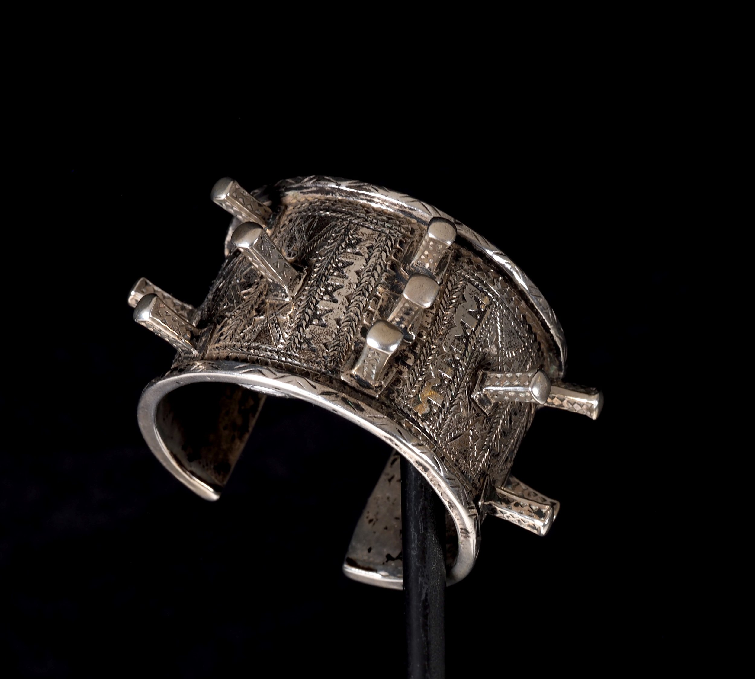 Beautiful Rare And Old Silver Algerian Ouled Nail Bracelet. — Karlsson ...
