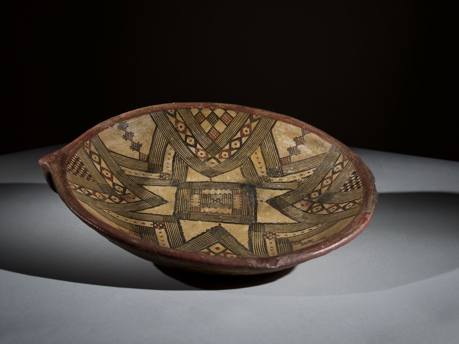 Antique Dish, earthenware, Algeria, Grande Kabyle, — Karlsson | Wickman