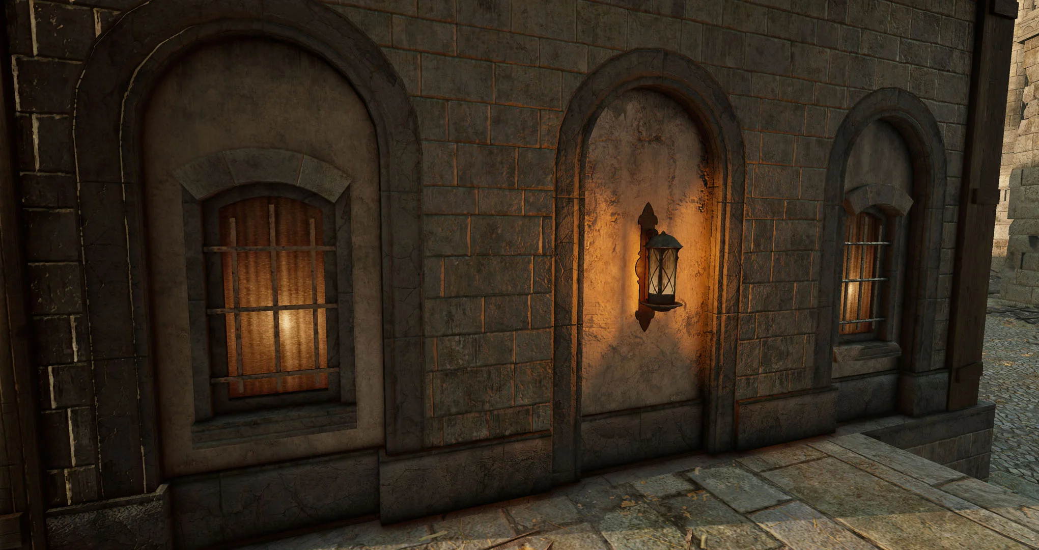  Torch created in 3ds Max and uses a 2 blend material, combining raw and rusted metal through masking done in Substance Painter. 