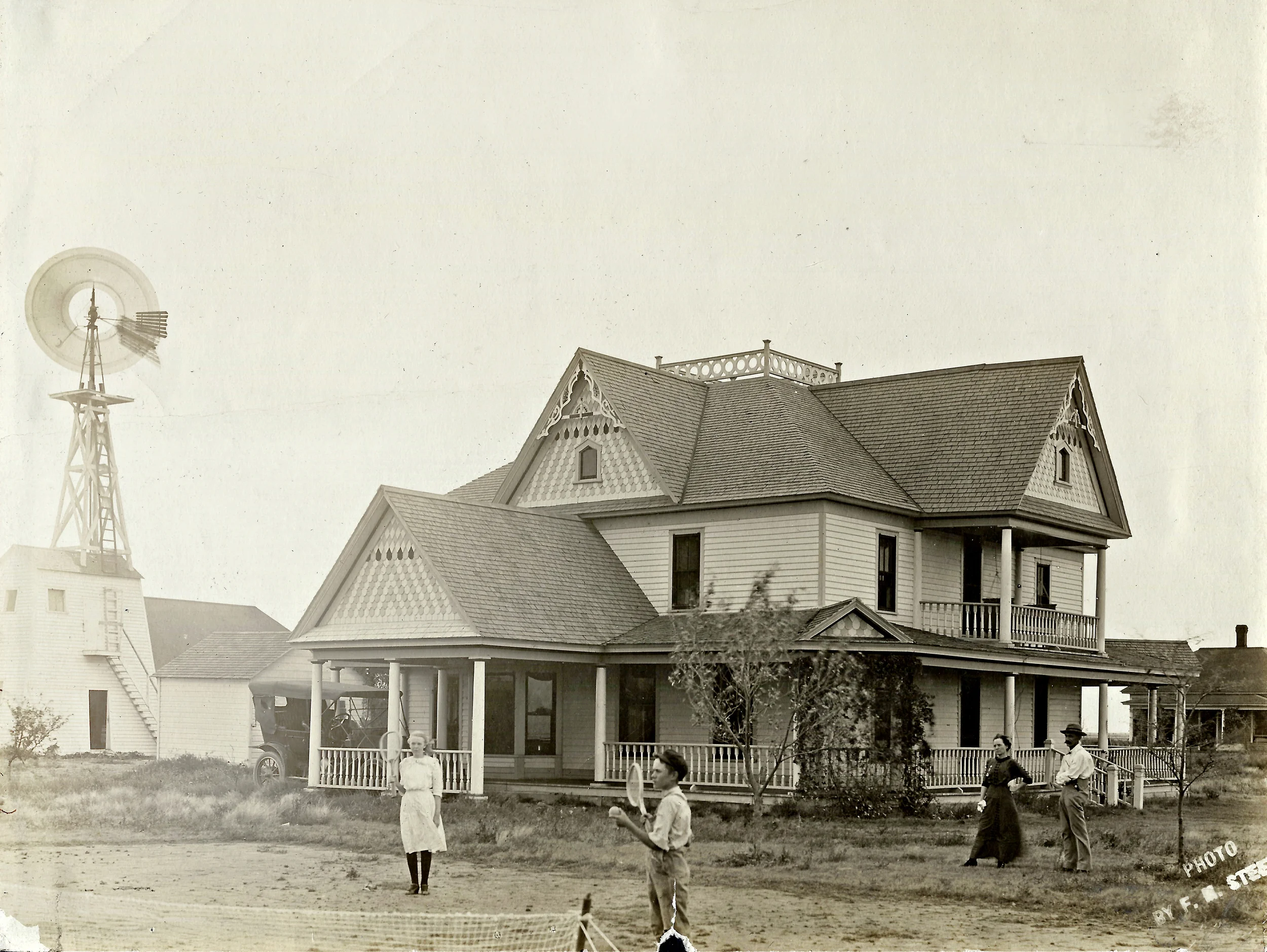 The gables home was also called mansion on the prairie. Built prior to 1904.