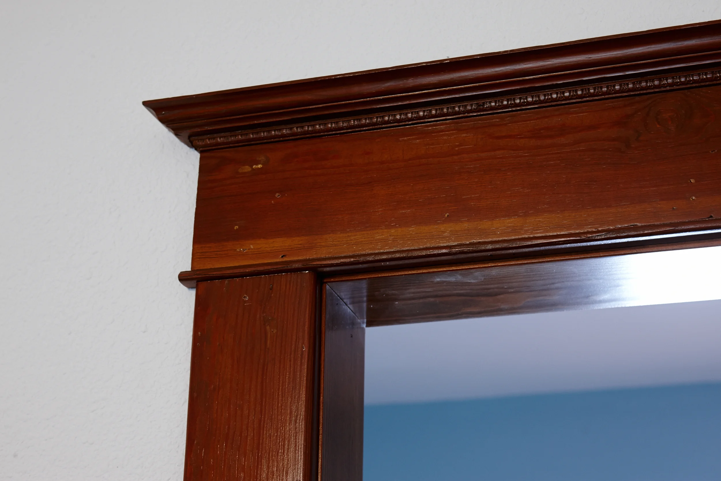 Beautiful wood trim inside The Johnson House