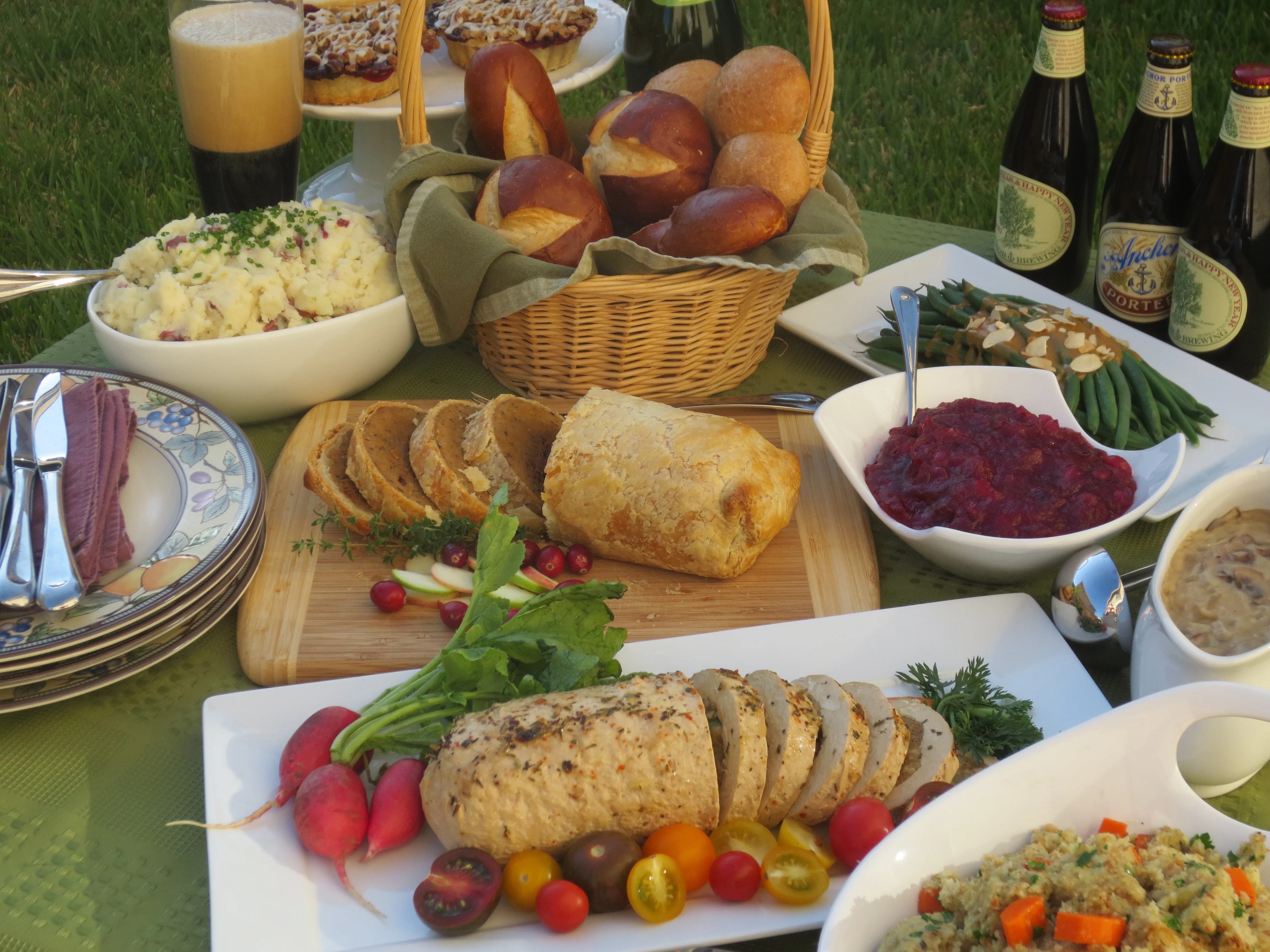 Two options for your vegan Thanksgiving feast