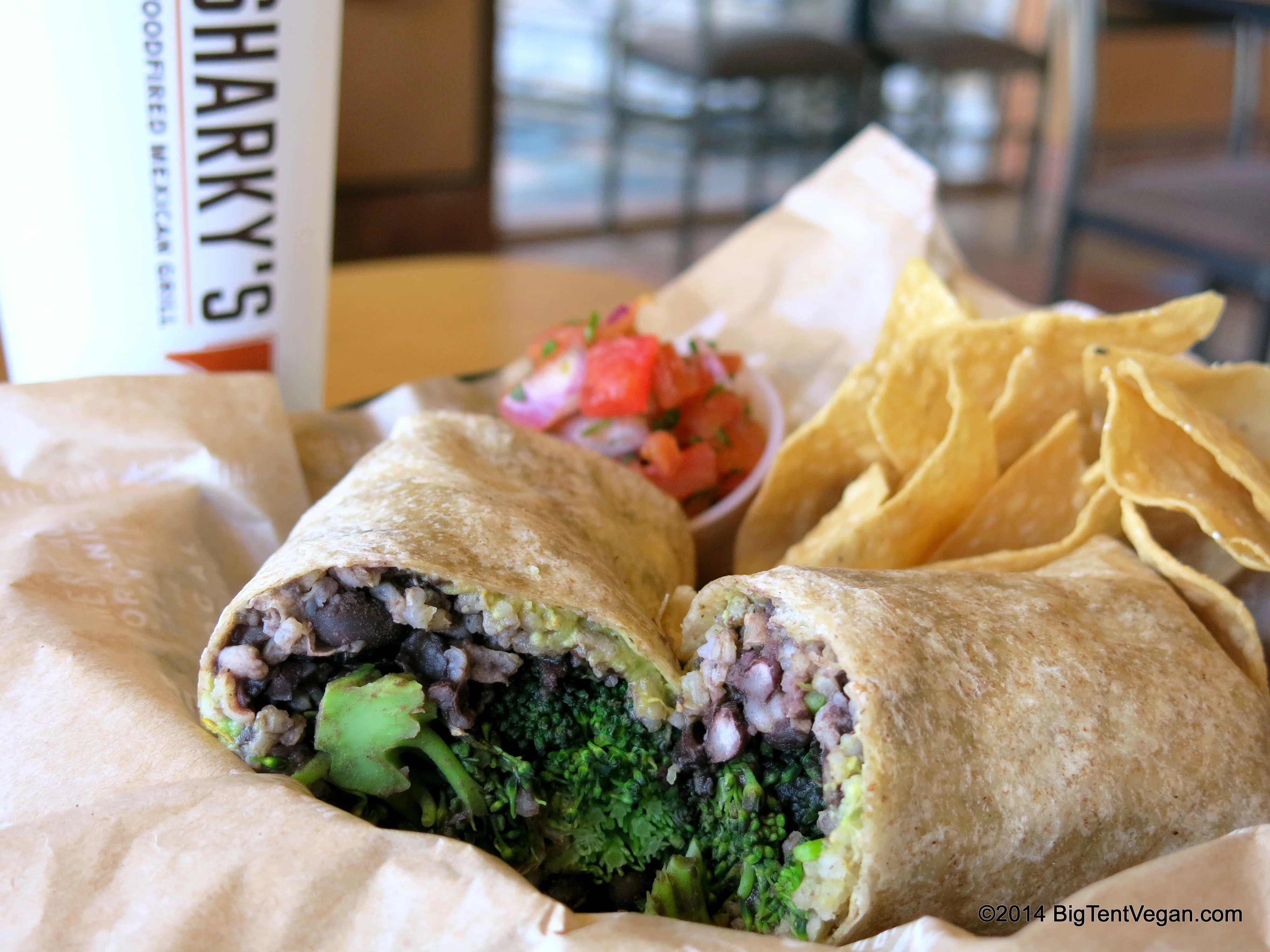 Secret Vegan Menu Item at Sharky's Woodfired Mexican Grill