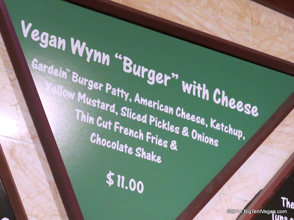 zoozacrackers at the wynn (vegan menu as of dec 2014)