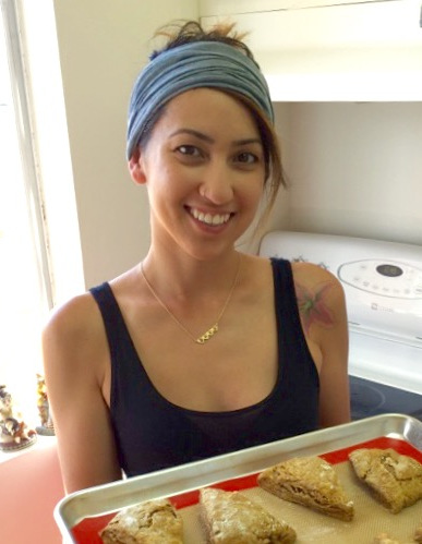 JARA FONSECA is Pastry Chef at the 100% vegan restaurant Seabirds Kitchen in Costa Mesa, CA, USA. She graduated from the Culinary Institute of the Pacific at KCC in Honolulu, Hawaii with a degree in Culinary and Patisserie. She worked as a Baker for Down To Earth Organic & Natural, a well-known all-vegetarian chain of markets in Hawaii. Jara is currently in the beginning stages of starting her own business. She was the Best of Show Winner at the 2015 SoCal VegFest Vegan Cupcake Competition with her Lemon Cupcakes with Lavender Frosting.